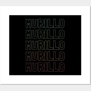 Murillo Name Pattern Posters and Art